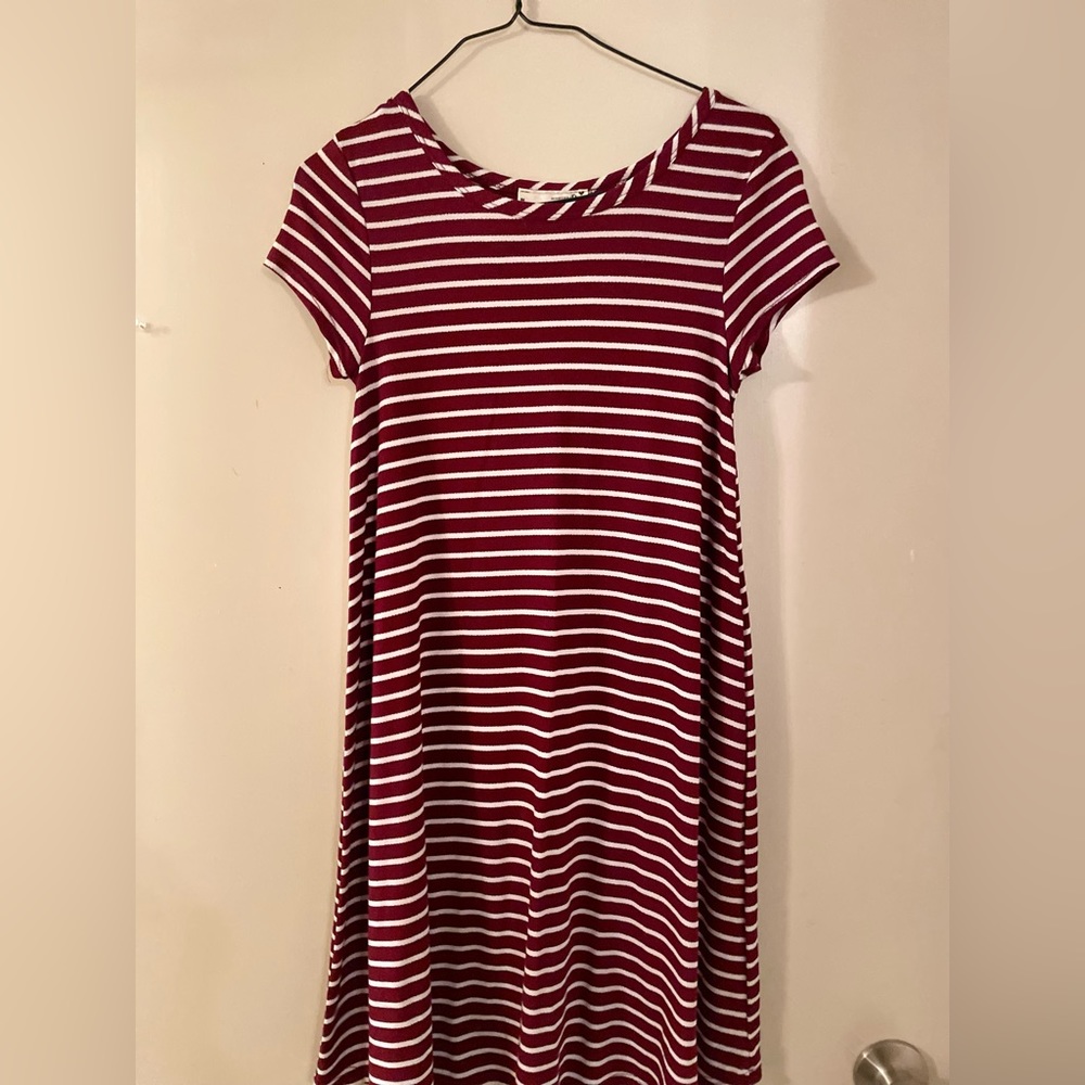 Burgandy Dress